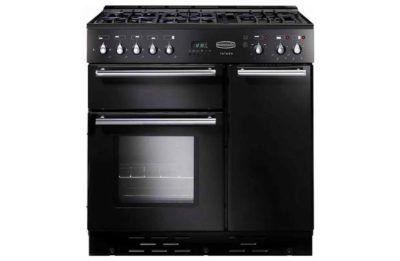 Rangemaster Toledo 90cm Dual Fuel Range Cooker - Black